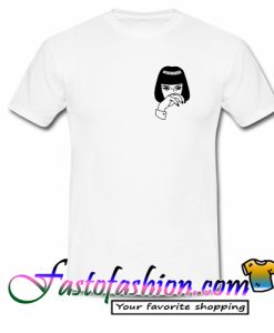 Pulp Fiction Mia Pocket T Shirt