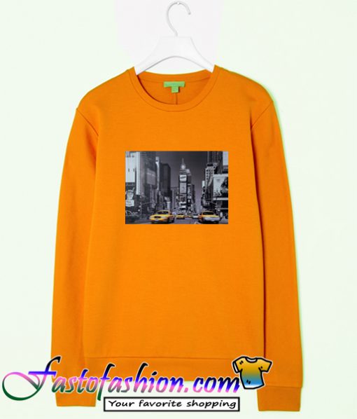 Times Square Portrait Sweatshirt