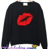 White Lips Sweatshirt