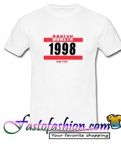 Brklyn 1998 New York T Shirt