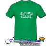 California College T Shirt