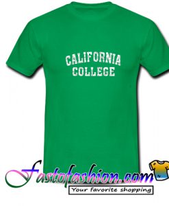 California College T Shirt
