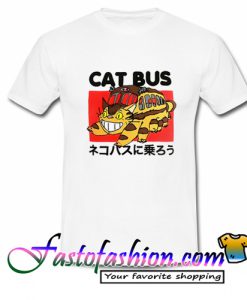 Cat Bus Totorro T Shirt