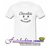 Chocolate Is My Boyfriend T Shirt