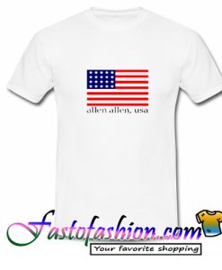 Flag Allen Usa T Shirt
