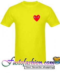 Garcon Heart Soul Eyes Pocket Logo T Shirt