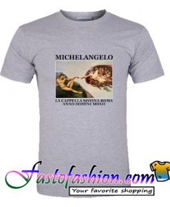 Michelangelo La Cappella Sistina T Shirt