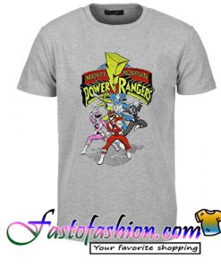 Mighty Morphin Power Ranger Mens T Shirt