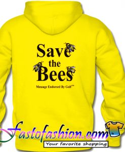 Save The Bees Hoodie back