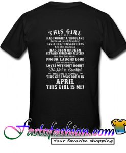 This Girl Definition T Shirt