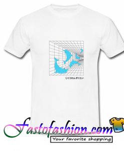 Vaporwave Dolphin T Shirt