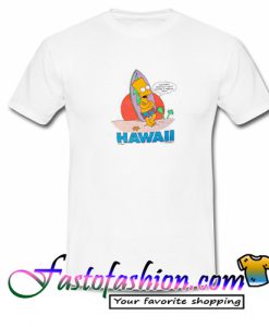 Bart Simpson Hawaii T Shirt