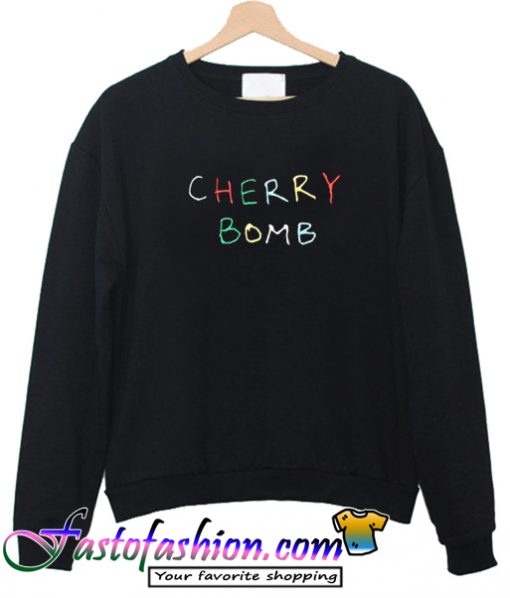 Cherry Bomb Rainbow Sweatshirt