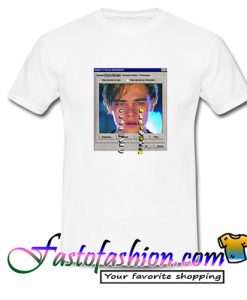 Crying Leonardo MS-DOS T Shirt