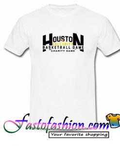 Houston Celebrity Basketball Charity Game T Shirt