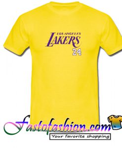 Los Angeles Lakers Number 24 T Shirt
