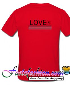 Lover T Shirt back