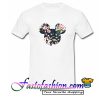 Mickey Mouse Floral T Shirt