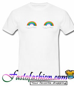 Rainbow Patches T Shirt