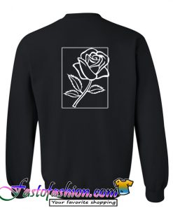 Rose Sweatshirt back