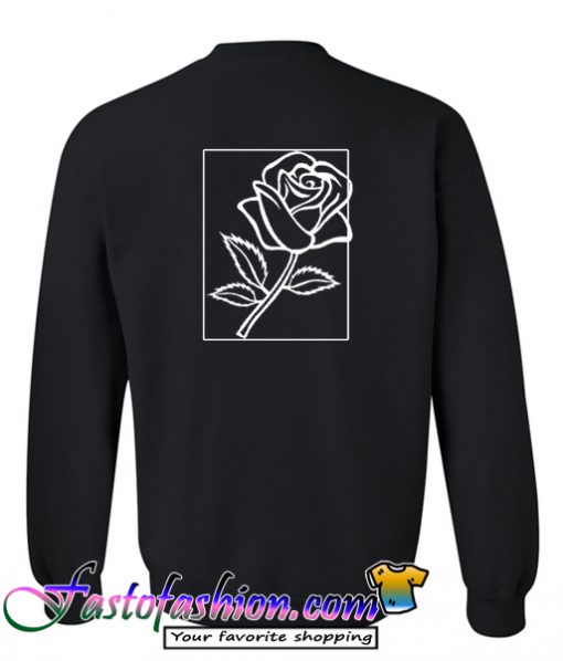 Rose Sweatshirt back