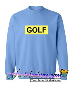 Golf Font Sweatshirt