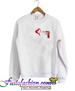 Heart Gun Sweatshirt