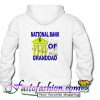 National Of Granddad Hoodie Back