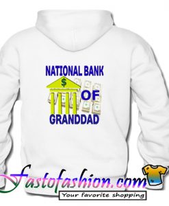 National Of Granddad Hoodie Back