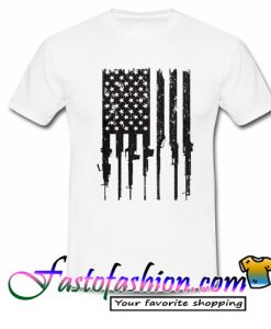 Rifle Flag T Shirt