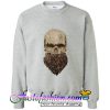 A skull and a beard Sweatshirt