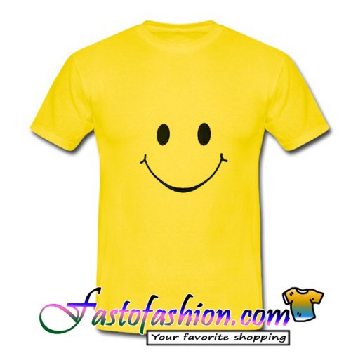 Smile Emoji Face T Shirt