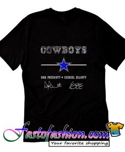 Cowboys Dar Prescott and Azekiel T Shirt