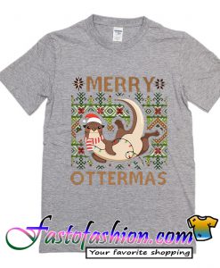 Merry Ottermas Christmas T Shirt