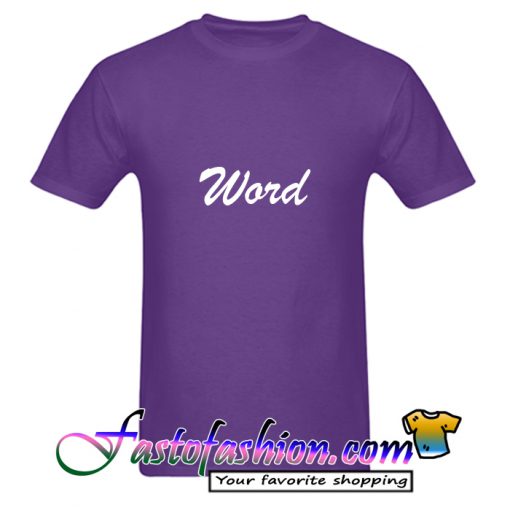 Word T-Shirt