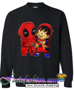 Baby Deadpool and Goku Sweatshirt