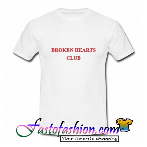 Broken Hearts Club T Shirt