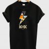 AC DC 1973 T shirt