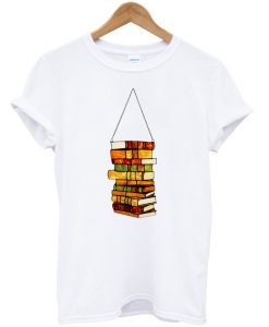 Book Lover's Stained Glass Panel T shirt