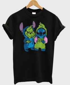 Official Stitch and Grinch T shirt SU