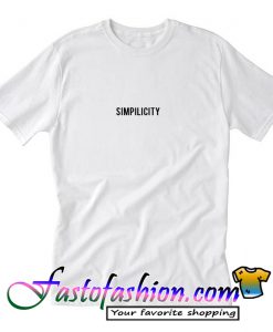 Simplicity T Shirt_SM2