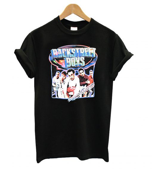 Backstreet Boys Larger Than Life Black T shirt SU