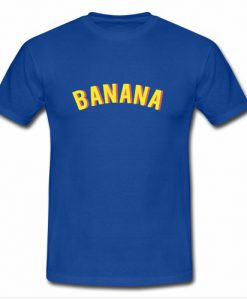 Banana Font T Shirt SU