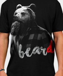 Bear With BearD T Shirt SU