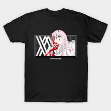 Bloody Zero Two from Darling in the Franxx T-Shirt SU