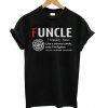 Funcle like a normal uncle only firefighter T shirt SU