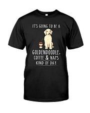 Goldendoodle Coffee And Naps Kind Of Day T shirt SU