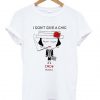 I Don't Give A Chic T-shirt SU