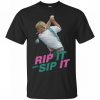 John Daly Rip It And Sip It T-Shirt SU