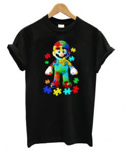 Super Mario Autism T shirt SU
